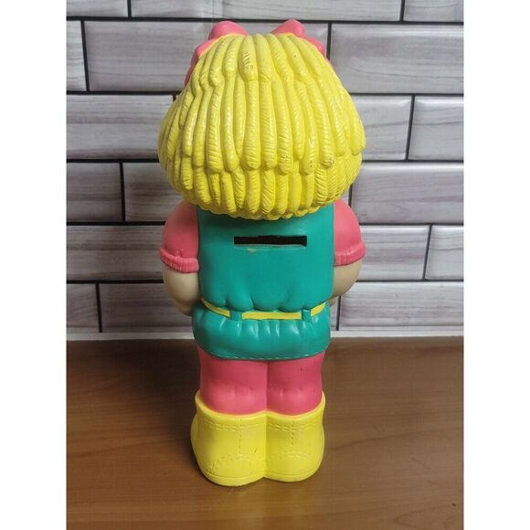 Vintage 1991 Cabbage Patch Kids Doll Piggy Bank #A57 - Picture 3 of 10